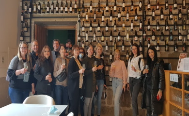 Professores de Erasmus visitam o Centro de Interpretação e Promoção do Vinho Verde