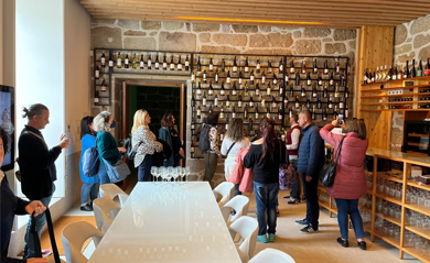 Profesores Erasmus+ visitan el Centro de Interpretación y Promoción del Vino Verde