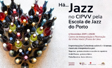 Há... Jazz no CIPVV a 6 de Novembro