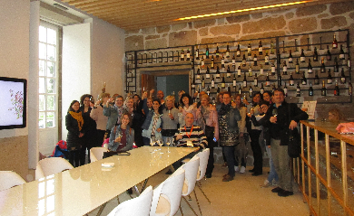 O Centro de Interpretação e Promoção do Vinho Verde (CIPVV) recebe professores do programa ERASMUS + Sharing is Caring
